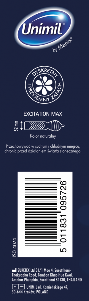 UNIMIL EXCITATION MAX 12 ks